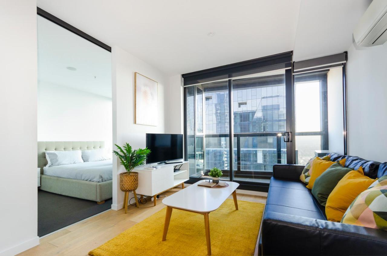2Br Cbd Pad, City Views, Free Parking, Pool, Gym Melbourne Exterior foto